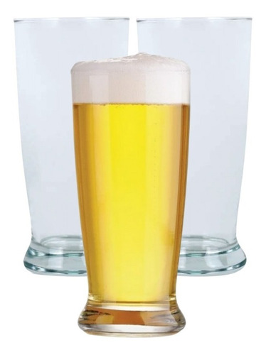Tarro Cervecero Clásico 355 Ml Vaso Cerveza 24 Piezas