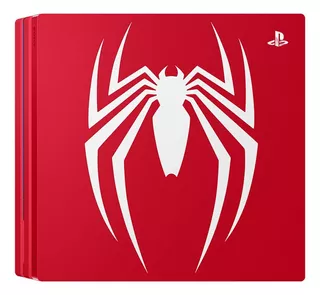 Sony PlayStation 4 Pro 1TB Marvel's Spider-Man Limited Edition Bundle color amazing red