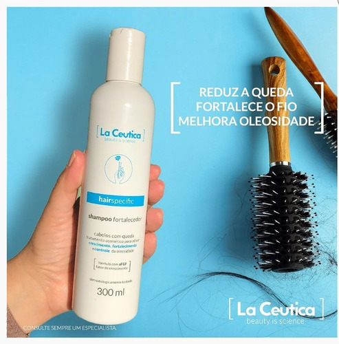 Shampoo La Ceutica Fortalecedor Antiqueda 300ml