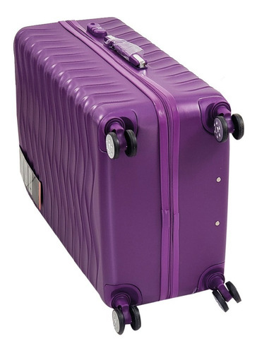 Imagen 5 de 10 de Set 5 Maletas De Viaje Travel Republic Trab5ep-04 Morado