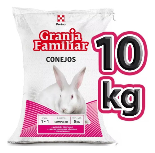 Alimento Para Conejos Mascotas Purina Conejina Original 10kg