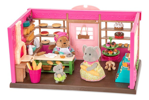 Lil Woodzeez Set De Panadería Con Accesorios 6619