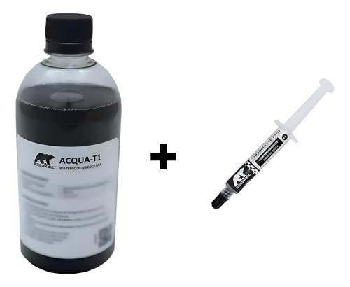 Liquido Refrigeración Watercooling Custom Y Aio Premixed Black + Thermalite Pro 4g