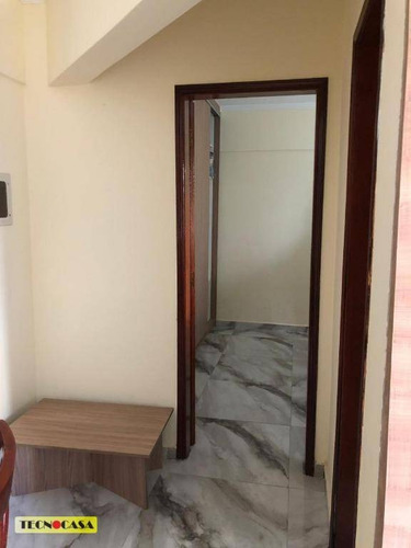 Imagem 9 de 30 de Apartamento Com 01 Dormitório Para Venda Com 53 M² No Bairro Vila Tupi Em Praia Grande/sp. - Ap6428