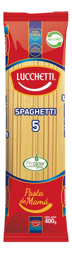 Fideo Lucchet 5x400gr +salsa,spaghett(2uni)super