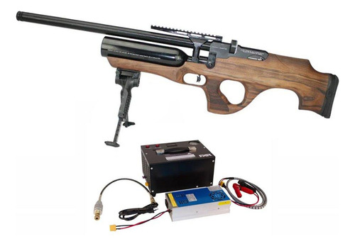 Carabina Pcp Ekinoks Semi Auto 5.5 + Compressor 12v/110/220v