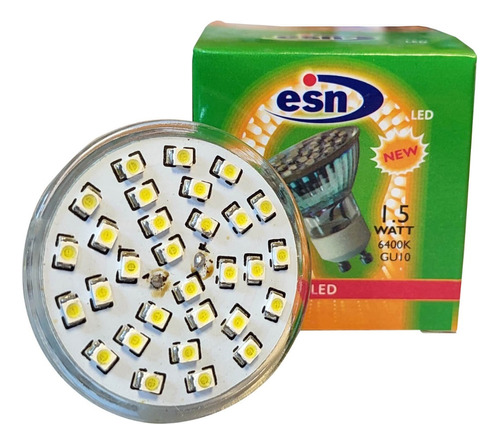 Ampolleta Led Plana 1.5 Watt 6400 K Luz Fria