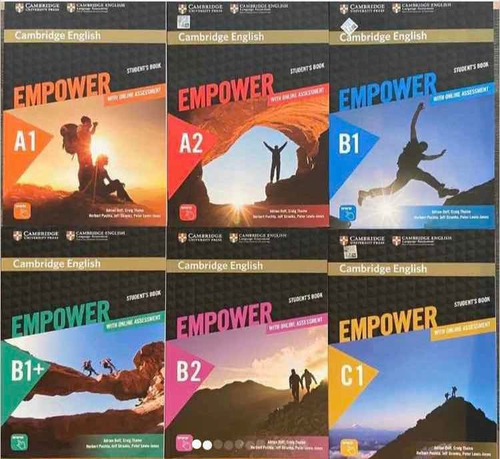 Empower Student´s Book. Nivel A2, B1,b1+,b2 Y C1.