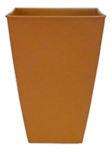 Maceta Plastico Matri Modelo Piramidal N 32 Color Barro