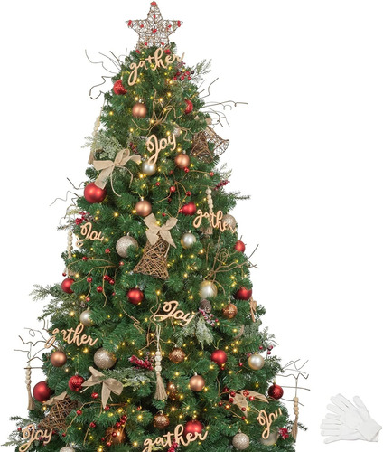 Árboles De Navidad Artificial Con Adornos Decorativos