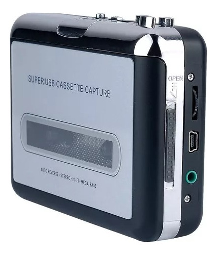 Convertidor De Cassette Walkman A Usb Formato Mp3 Audio Mp3