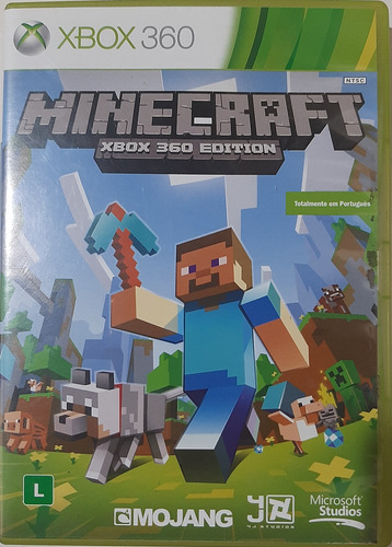 Jogo Do Xbox 360 Minecraft Usado Marcas De Uso (Usado)