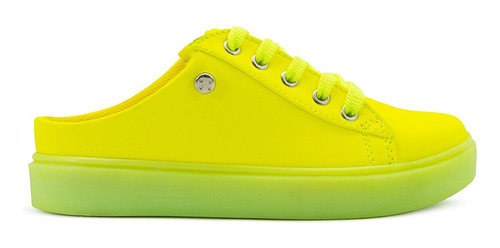 Tenis Niña Slip On Karsten Amarillo 18-24 Super Cómodos