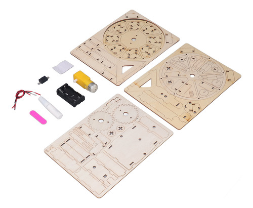 Kit De Construcción De Norias De Madera Para Niños Assembly