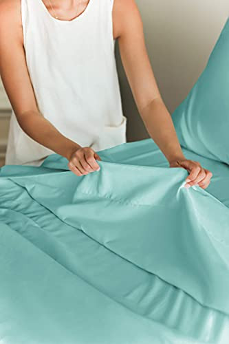 Juego De Sabanas Queen Size Transpirable De Lujo Spa Bl