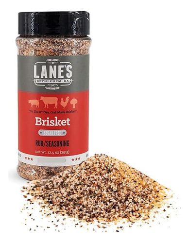 Condimento Brisket Rub 350 G Para Hamburguesas Y Ahumar