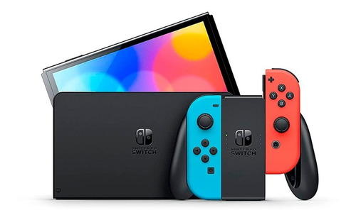 Consola Switch Oled Neon+ Zelda Tears+ctr+mario Superstar