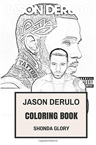 Jason Derulo Libro Para Colorear Galardonado Cantante Y Bail