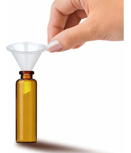 X20 Embudo Plástico Para Envasar Perfumería 