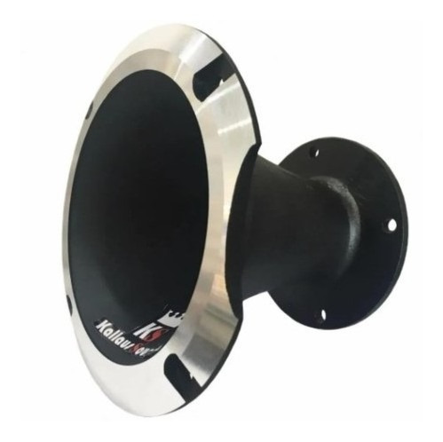 Corneta Kallaus Aluminio Hl 1450 Curto Trio Expansor Preta