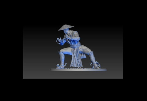  Archivo Stl Impresión 3d - Mortal Kombat Raiden 2