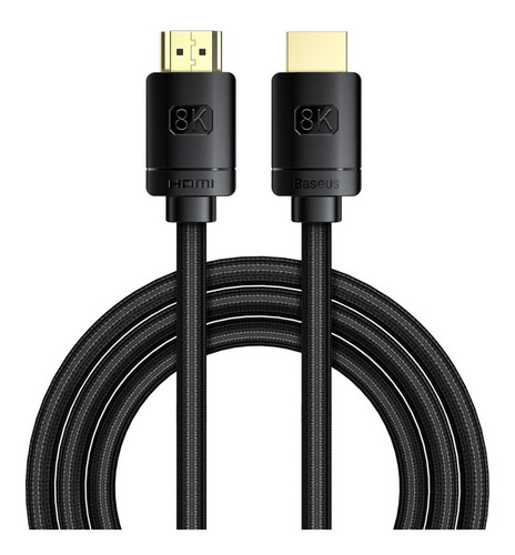 Cable Hdmi 8k De Alta Definición 2 Metros Baseus  