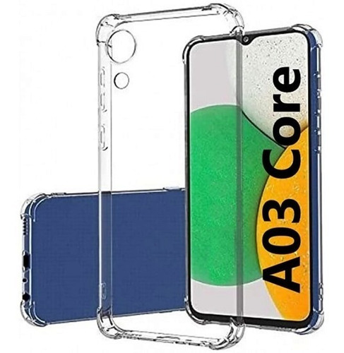 Imagen 2 de 9 de Funda + Vidrio Samsung A03 Core Protector Cristal Case