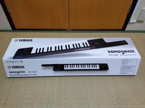 Yamaha Sonogenic Shs-500 Black 37-key Shoulder Keytar