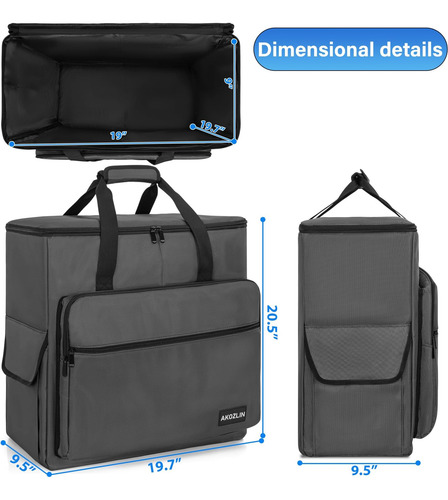 Akozlin Desktop Gaming Computer Tower Chasis Pc Case Bolsa D