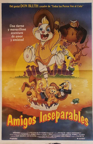 Afiche De La Película Amigos Inseparables 1242 (Usado)