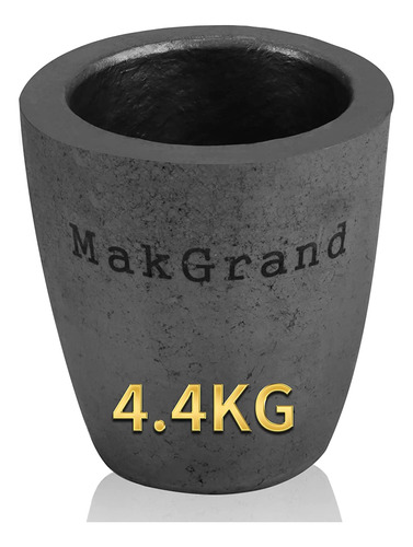 Crisol De Grafito Para Fundicion De Metales 4.4 Kg Makgrand 