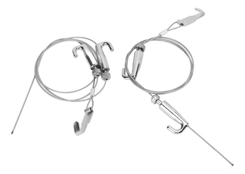 Gancho De Alambre Para Colgar Cuadros, 2 Unidades, Ajustable
