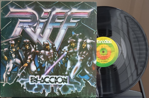 Vinilo Lp Riff Con Pappo - En Acción -  Exc - Edfargz