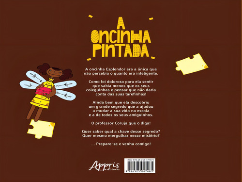 A Oncinha Pintada, De Fabre, Maria De Lourdes Lima Da Fonseca. Editorial Arterinha Editora, Capa Mole, Edição 20231010 00:00:00 Em