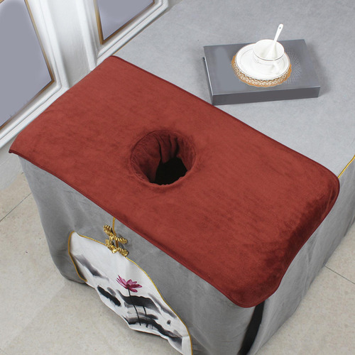 Toalla De Mesa De Masaje Toalla Facial Con Agujero, Toalla