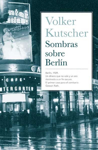 Sombras Sobre Berlín - Kutscher Volker