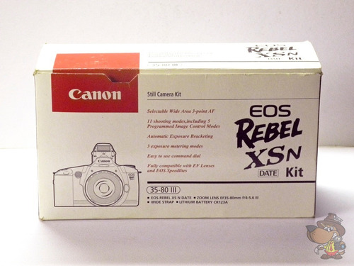 Caja Para Canon Eos 3000 66 Rebel Xsn Rebel Gii Original