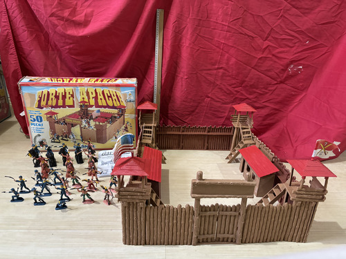Brinquedo Forte Apache Gulliver Antigo Raridade Completo (Usado)