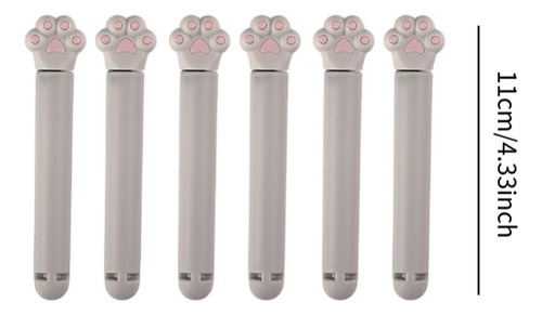 6 Piezas Clips De Sellado Sello Resistente Para Servicio