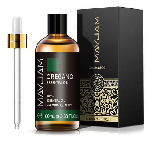 Perfume De Aceite Esencial De Orégano Mayjam, Fragancia Nero