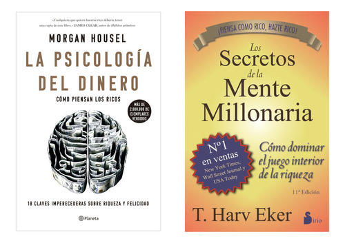 Psicologia Dinero + Secretos Mente Millonaria - 2 Libros