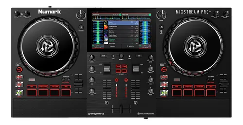 Controlador Dj Numark Mixstream Pro+ Portátil Táctil