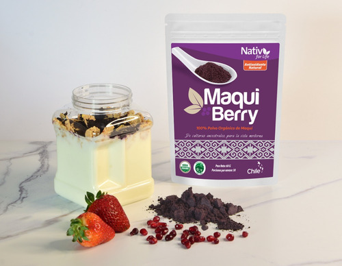 Maqui Organico Sabor Propio De La Fruta