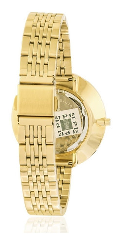 Relógio Feminino Mondaine Analógico 99276lpmvde3 Fundo Rosa