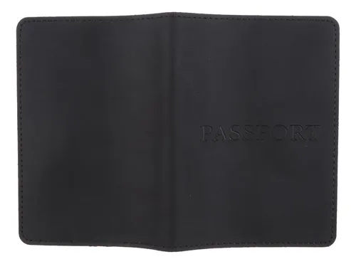 2 New Pu Leather Id Holder Bag Travel Holder Card Case Black