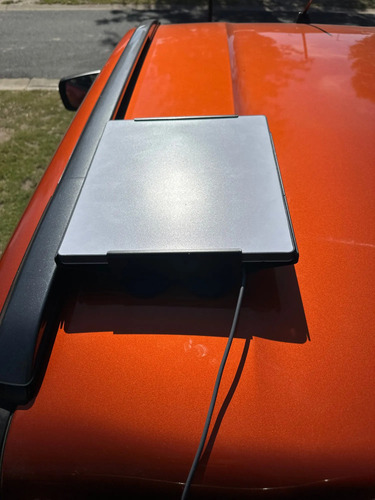 Case Veicular Starlink Gen3 V3 Suporte Com Imã Reforçado Para Antena Internet Móvel Fixação Em Carros, Trailers, Barcos, Caminhões Uso Externo À Prova D'Água Alta Durabilidade Athenix