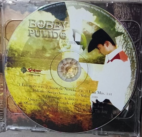 Bobby Pulido - Enfermo De Amor (cd Original) (Usado)