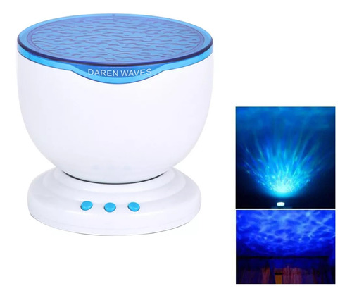 Proyector De Luz Led Relajante Sensorial, Juguete, Azul N