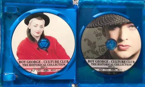 Bluray Duplo Boy George Culture Club Collection Frete Gráti