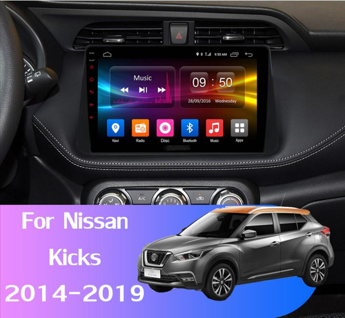Espectacular Radio Android Nissan Kicks + Cámara + Adaptador